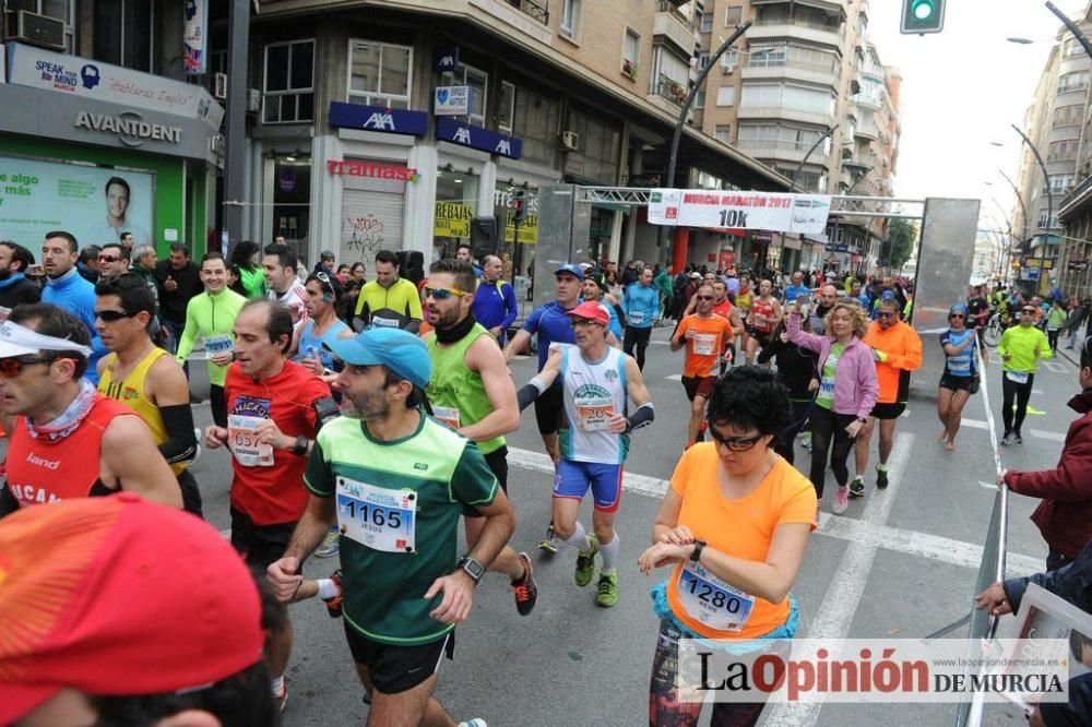 Murcia Maratón. Salida 10K