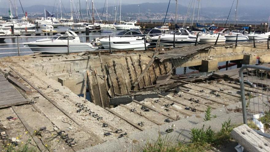 O Marisquiño | Así está el paseo de As Avenidas de tras el nuevo derrumbe