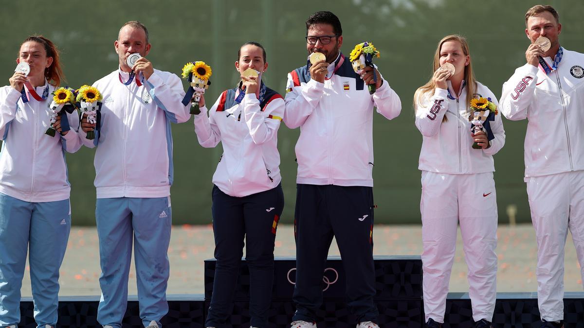 Alberto Fernández y Fátima Gálvez conquistan el oro en tiro olímpico