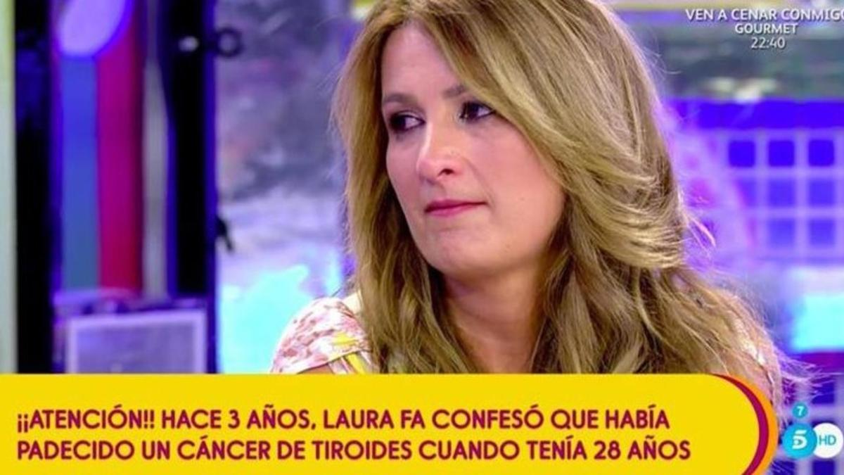 Laura Fa revela que tuvo cáncer de tiroides a los 28 años