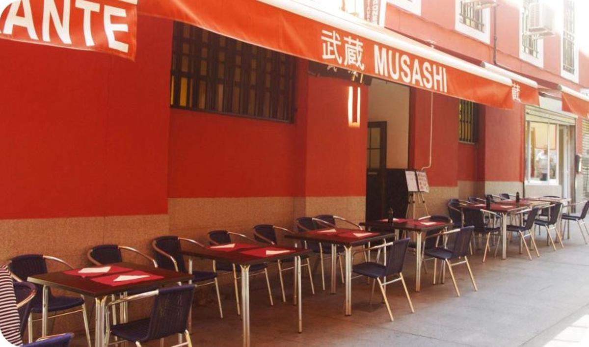 El restaurante japonés Musashi en Madrid