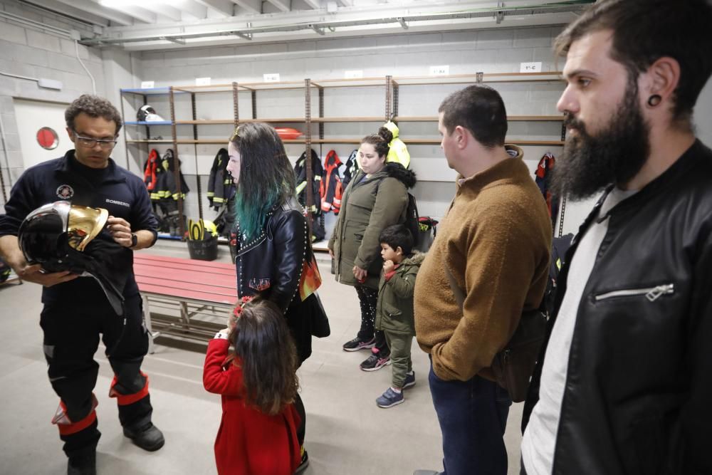 Jornadas de puertas abiertas en Bomberos de Gijón