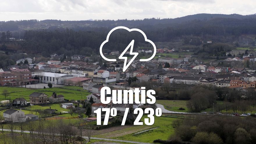 El tiempo en Cuntis: previsión meteorológica para hoy, miércoles 2 de julio