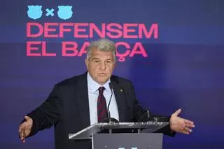 Laporta apunta al "entendimiento" entre L'Hospitalet y el Barça para desencallar la reforma del sector Can Rigalt