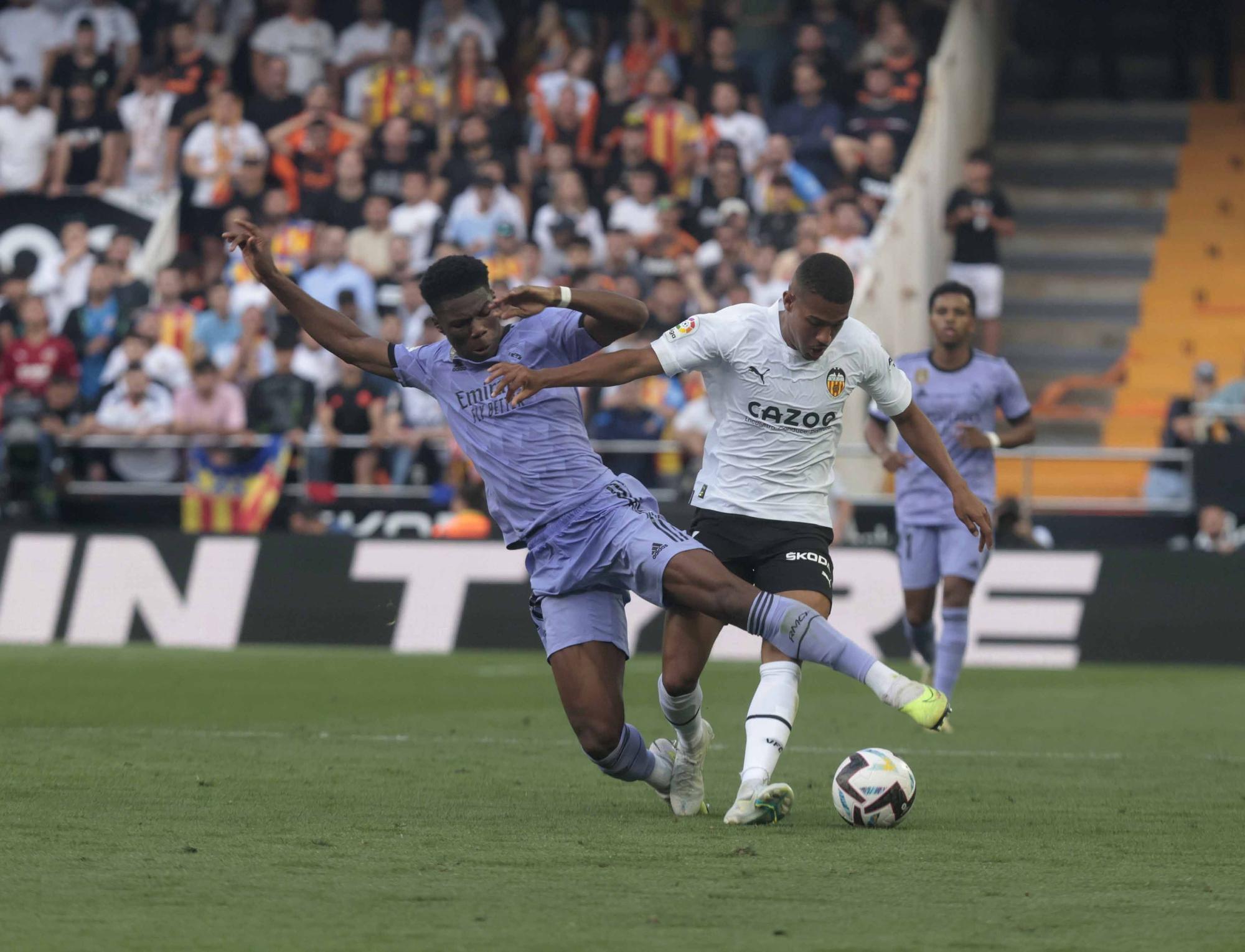 Valencia CF - Real Madrid en imágenes