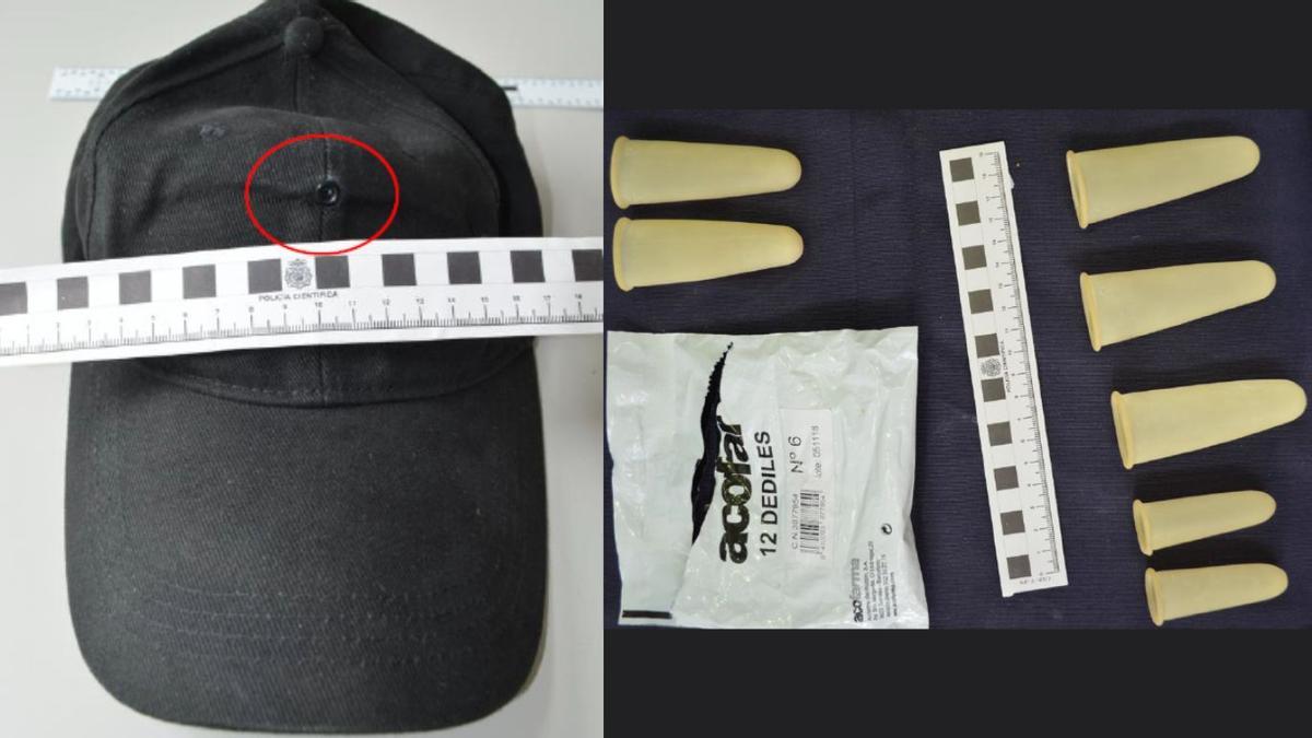gorra y dedales