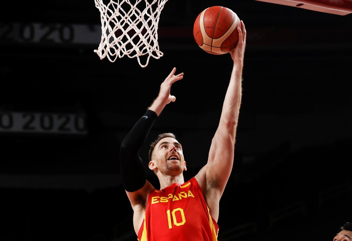 Víctor Claver, el jugador más utilizado de Scariolo