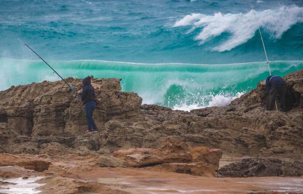 En Formenetra el viento, las olas y la lluvia han dibujado un paisaje muy especial