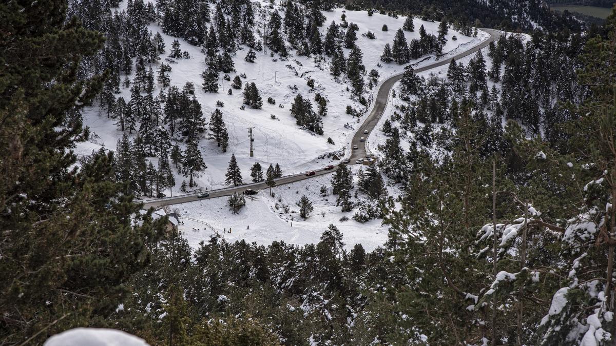 Una de les zones que formaria part del parc, als Rasos de Peguera