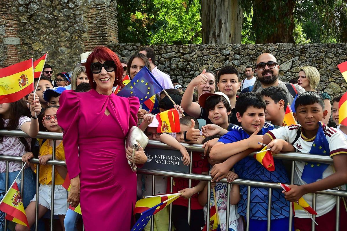 Fotogalería | La llegada del Rey de España, Felipe VI, al Monasterio de Yuste, en imágenes