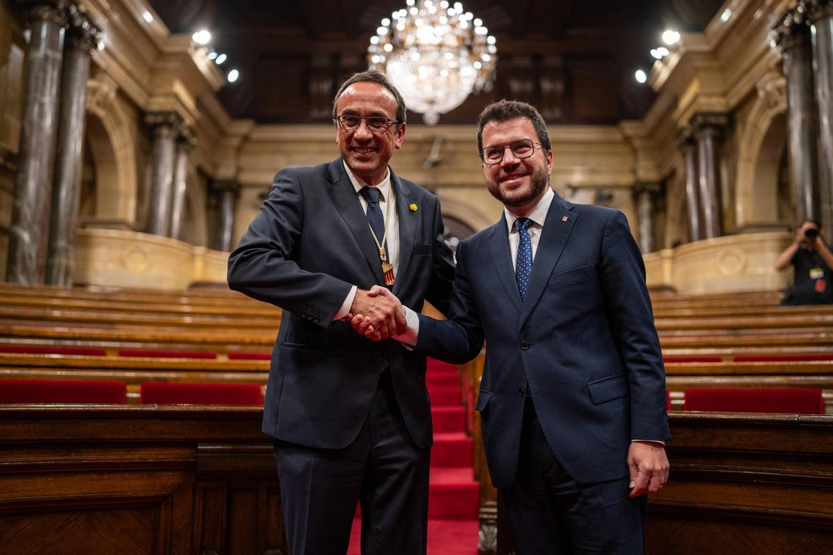 Pleno de constitución del Parlament de Catalunya tras elecciones del 12M