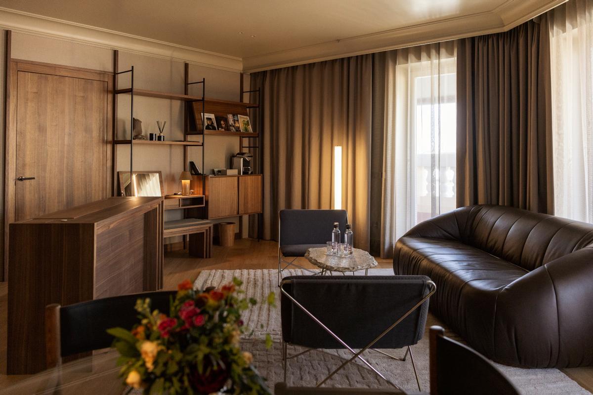 Salón de la suite del Mercer Hotel Madrid 5*GL