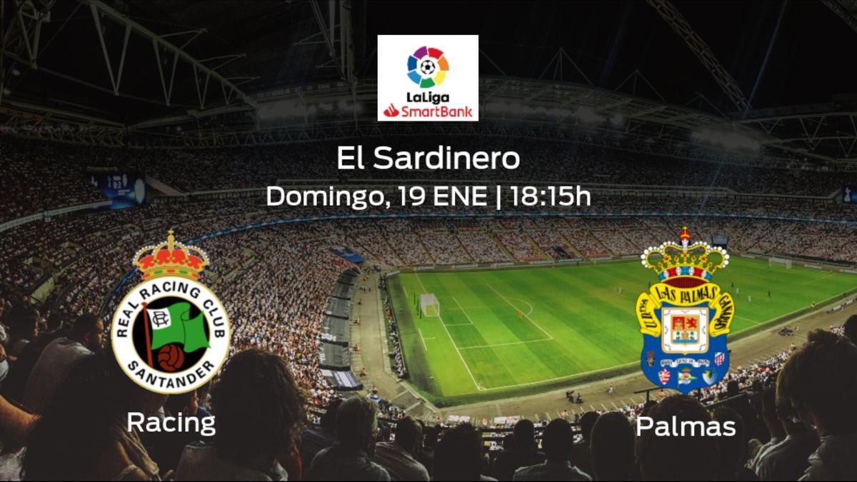 Previa del partido: el Racing de Santander recibe en su feudo al Las Palmas