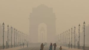 Nueva Delhi nuevo récord de contaminación