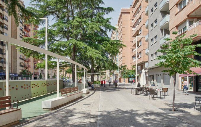 Mención en la categoría de medioambiente a la reurbanización del Paseo Ramón y Cajal de Huesca.