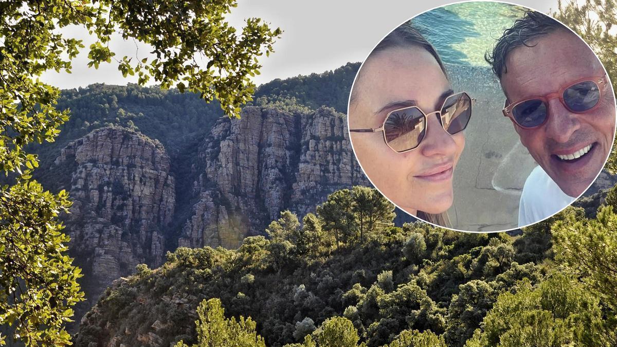 Joaquín Prat y Alexia Pla han encontrado su rincón favorito para ellos y su recién nacida en un pequeño pueblo de Castellón.
