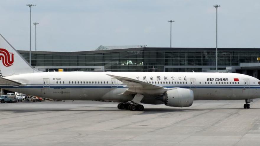 Un avión de Air China, en una imagen de archivo.