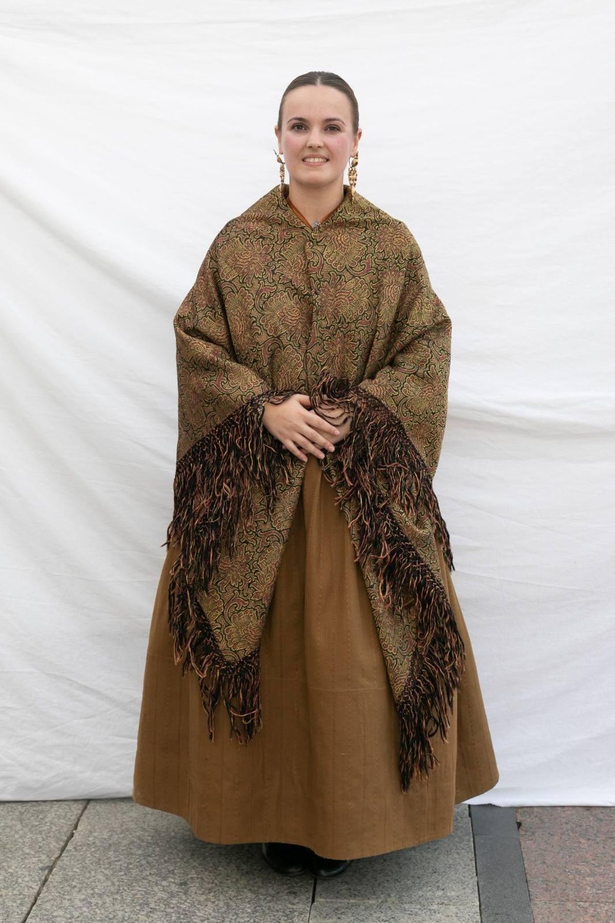 Cristina Gómez Castillo, ganadora del traje femenino.