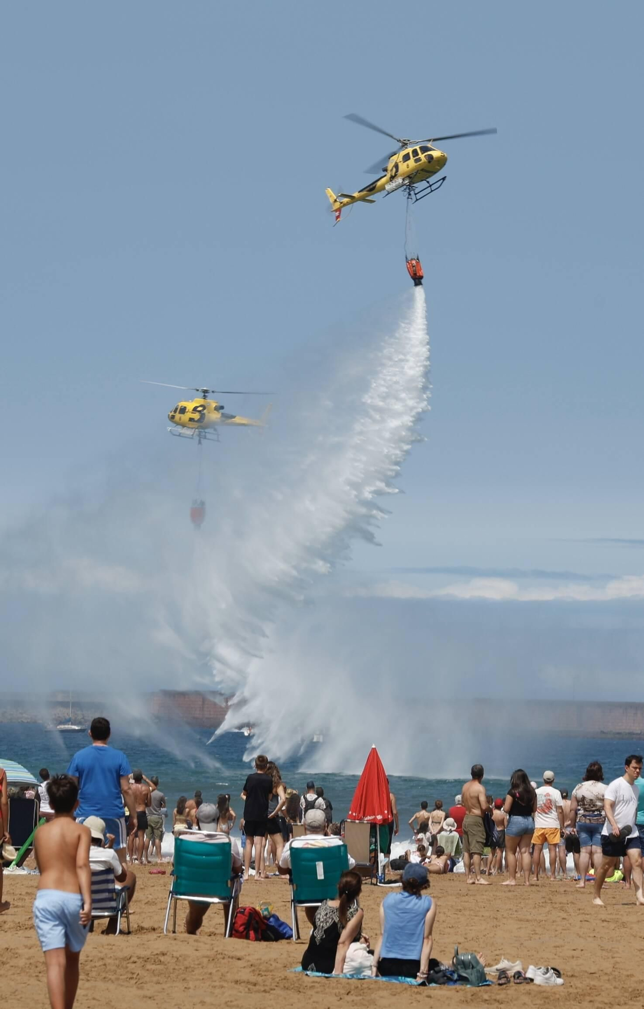 El espectacular y multitudinario Festival Aéreo de Gijón, en imágenes