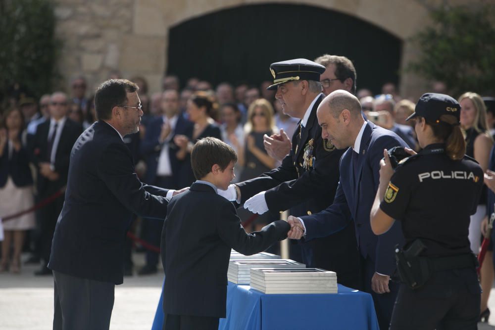 Celebración del Día de la Policía en el Castillo de Santa Bárbara