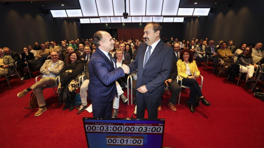 Así fue el cara a cara de los candidatos al Rectorado de la Universidad de Oviedo en LA NUEVA ESPAÑA