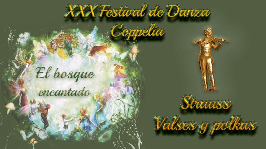 Cartel del XXX Festival de Danza Coppelia