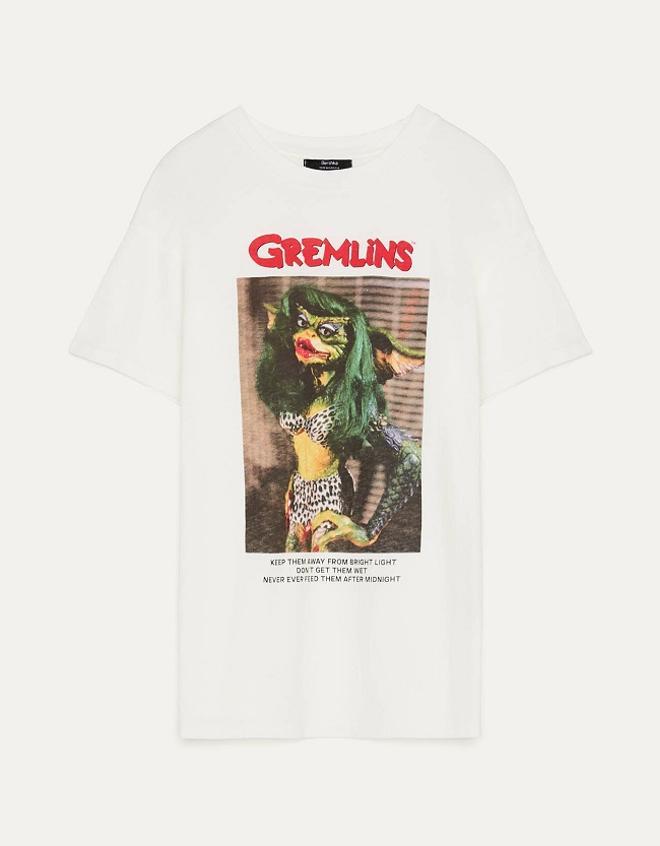 Camiseta de los 'Gremlins' de Bershka