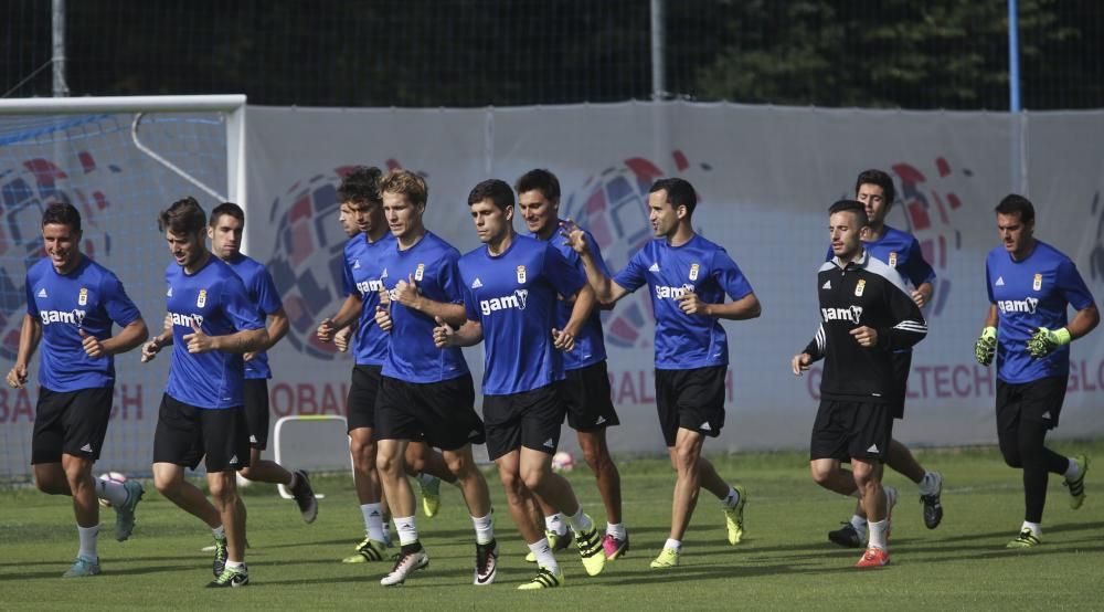 Entrenamiento del Real Oviedo