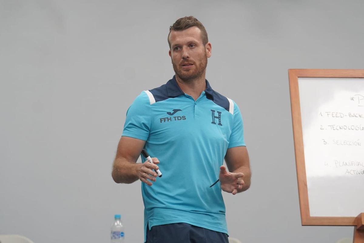 Cristian Aleza, coordinador de Proyectos Deportivos en la Federación de Fútbol de Honduras.