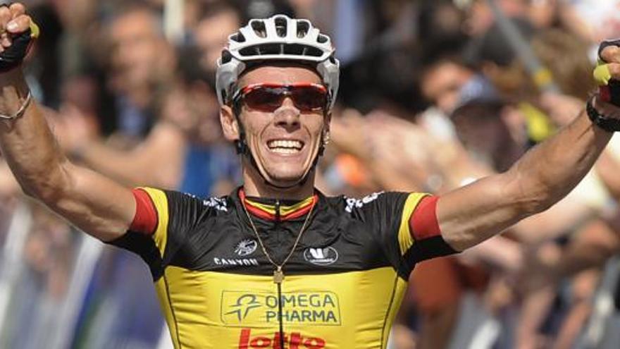 Philippe Gilbert se impone en la Clásica de San Sebastián