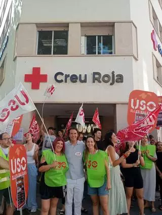 Conflicto laboral en Cruz Roja Baleares: "No puede existir solidaridad hacia afuera y precariedad hacia dentro"