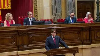 Salvador Illa promete una Catalunya "unida" y hace suyo el legado de Aragonès