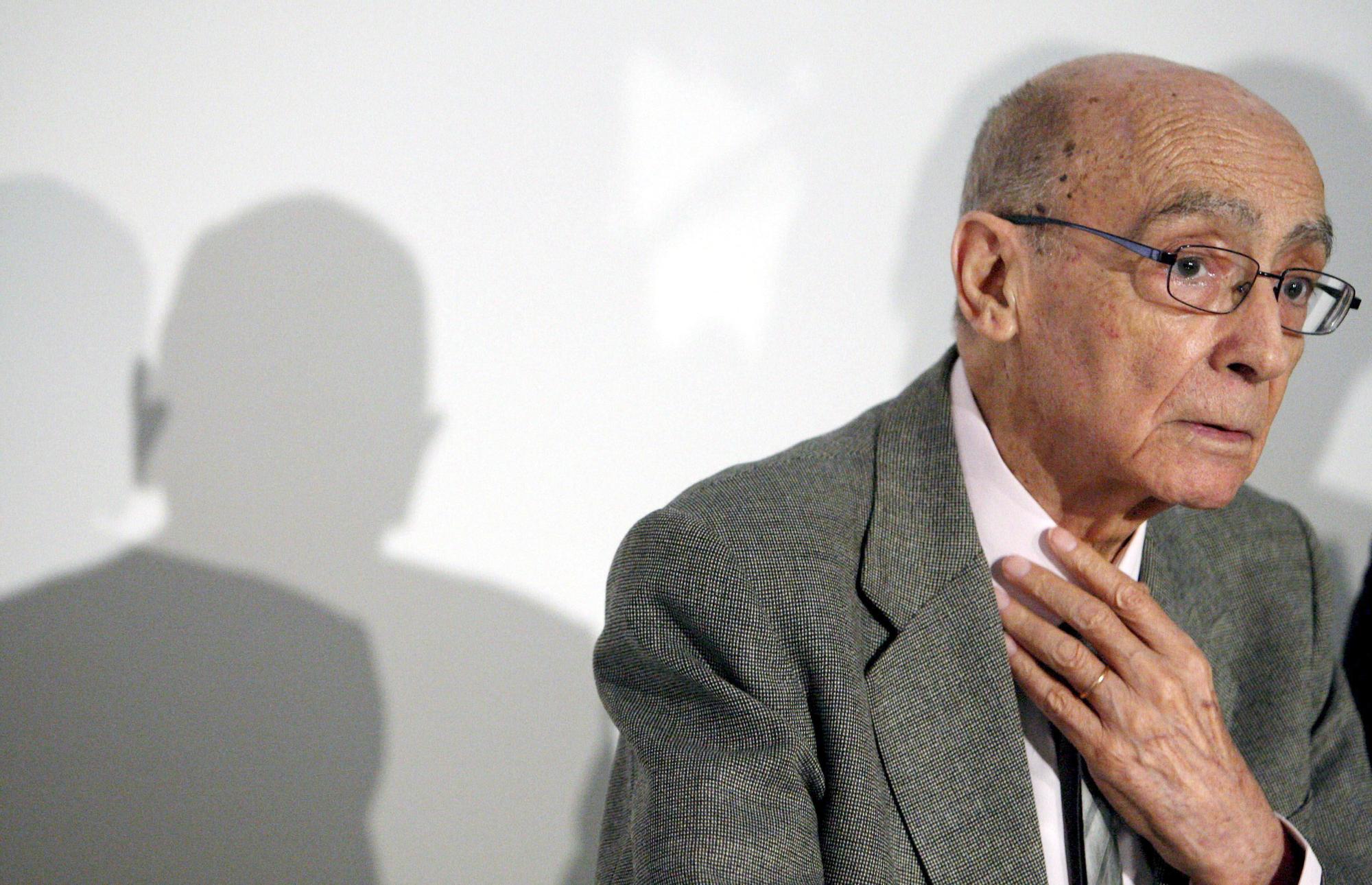 El premio Nobel de Literatura José Saramago