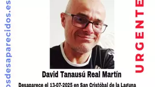Piden ayuda para localizar a un hombre desaparecido en La Laguna
