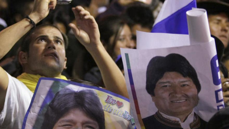 El partido Movimiento al Socialismo (MAS) liderado por Evo Morales ha sido la opción más votada.