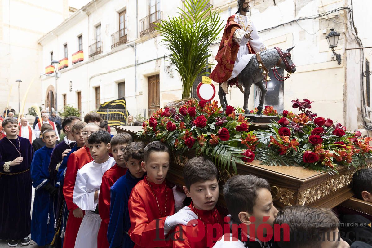 Procesión de Domingo de Ramos en Caravaca