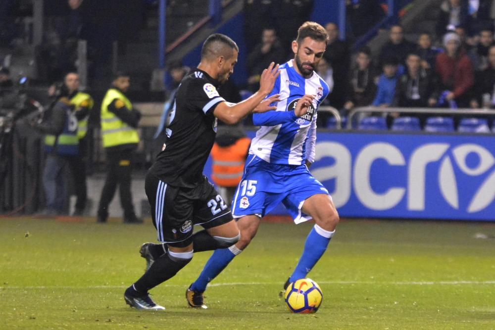 El Dépor cae ante el Celta en Riazor