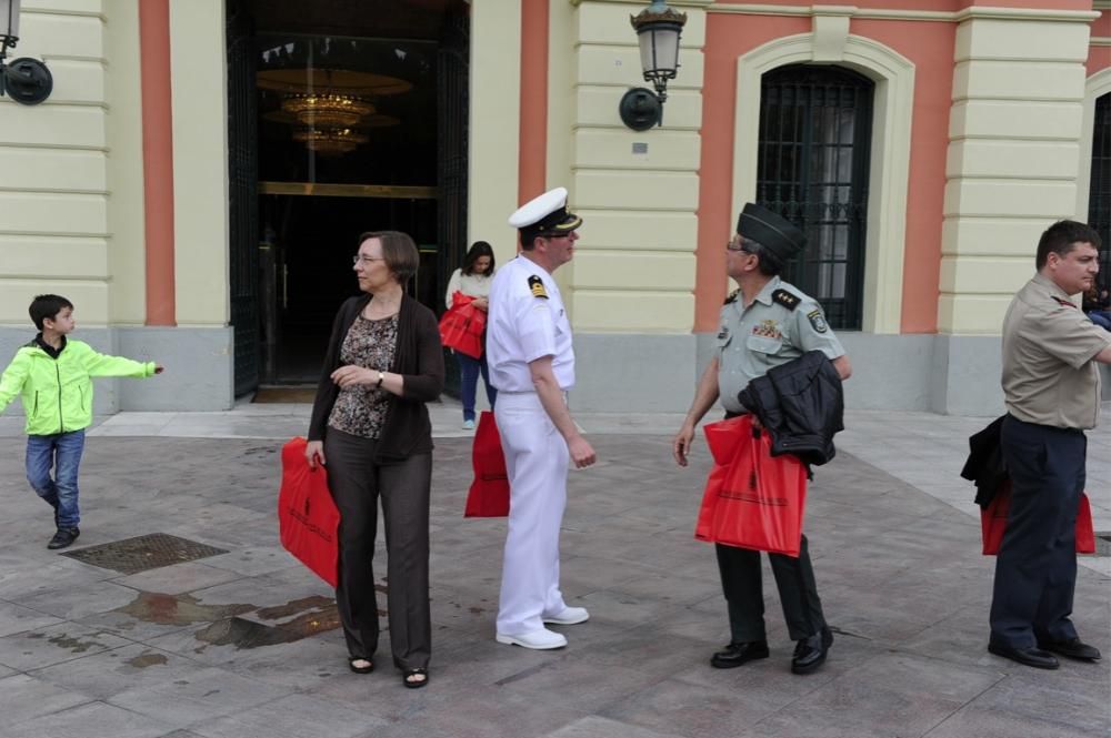 Recepción de Agregados de Defensa Militares Navales y Aéreos