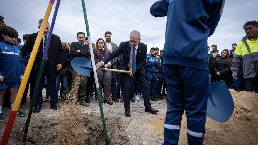 Comienza la segunda fase de las obras del nuevo campo de fútbol de San Julián