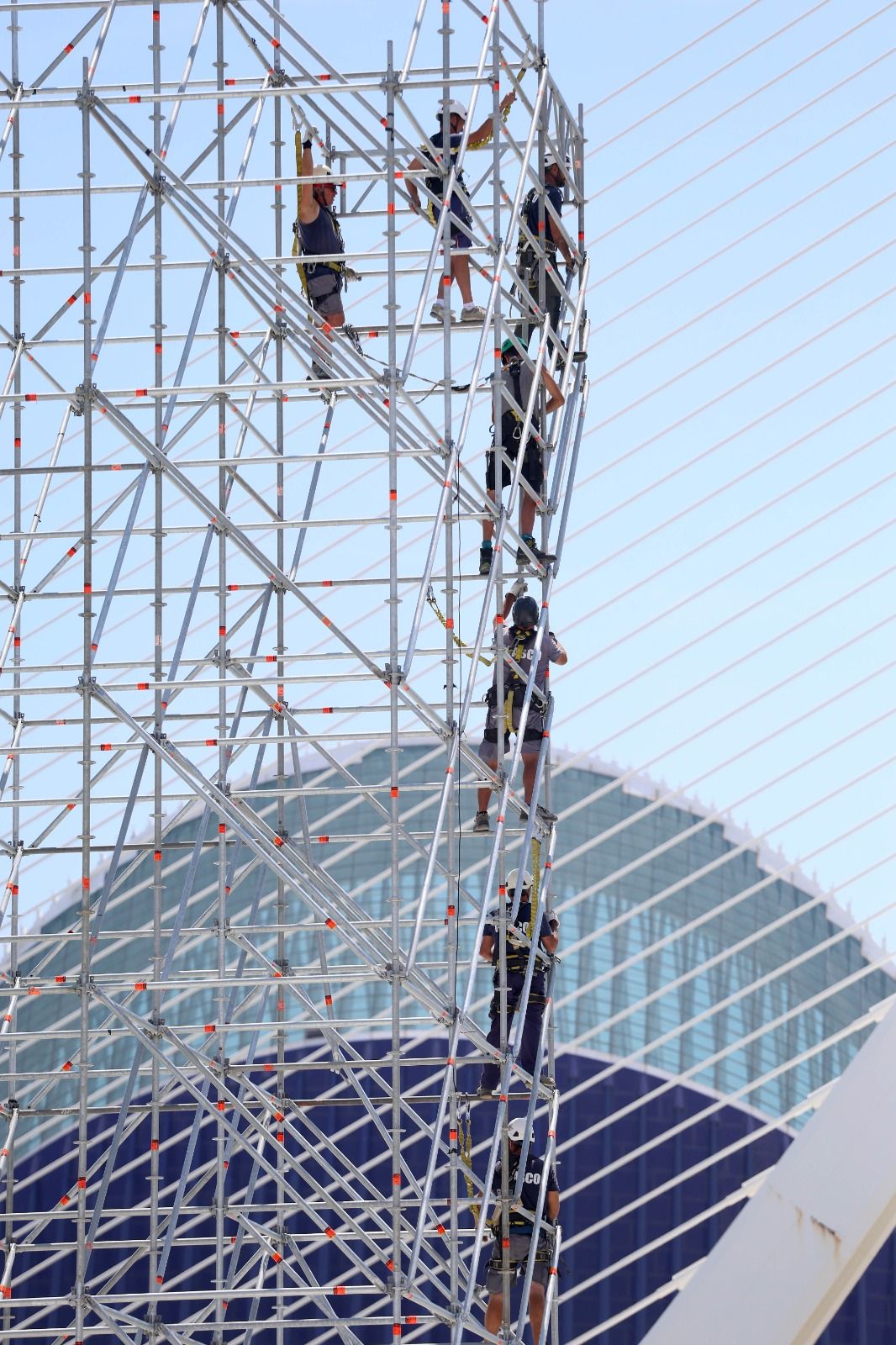 La Ciudad de las Artes y las Ciencias se prepara para el Festival de les Arts