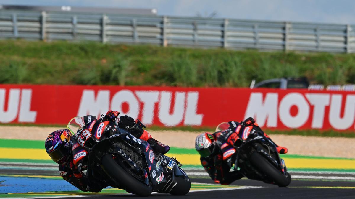 Bezzecchi, Martín y Aprilia demuestran su poder en Brasil