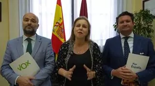 Declaraciones del grupo municipal Vox tras la reunión mantenida con el alcalde de Sevilla en relación a los presupuesto