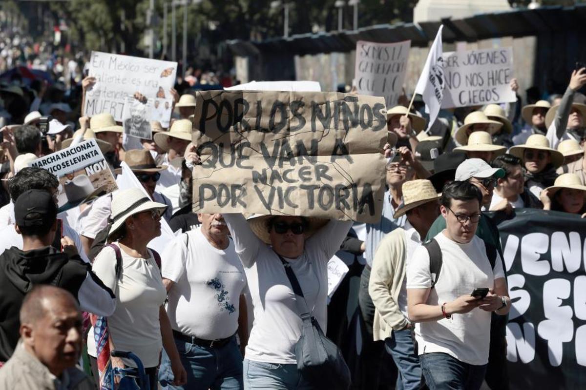 Incidentes en la marcha de la ‘Generación Z’ contra la corrupción en México