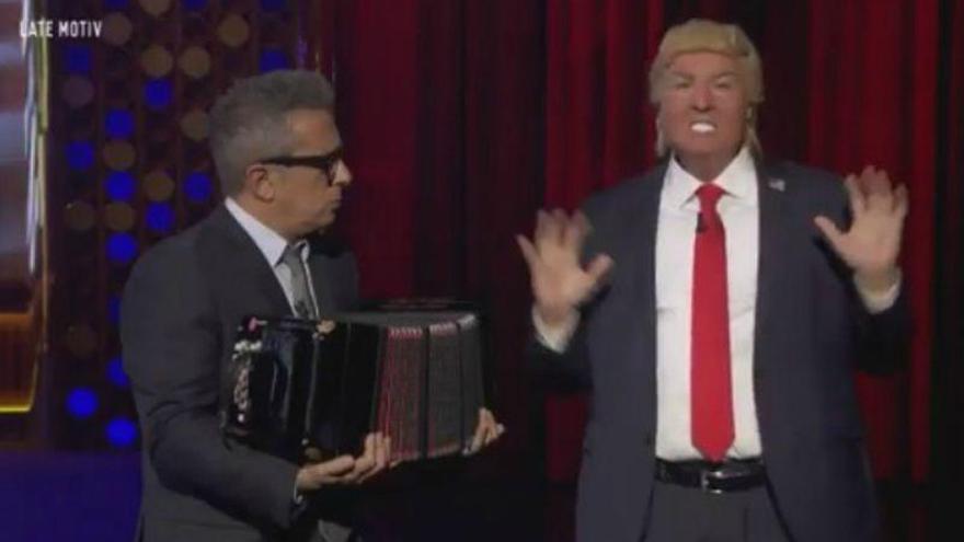 La parodia de Donald Trump en el programa de Buenafuente