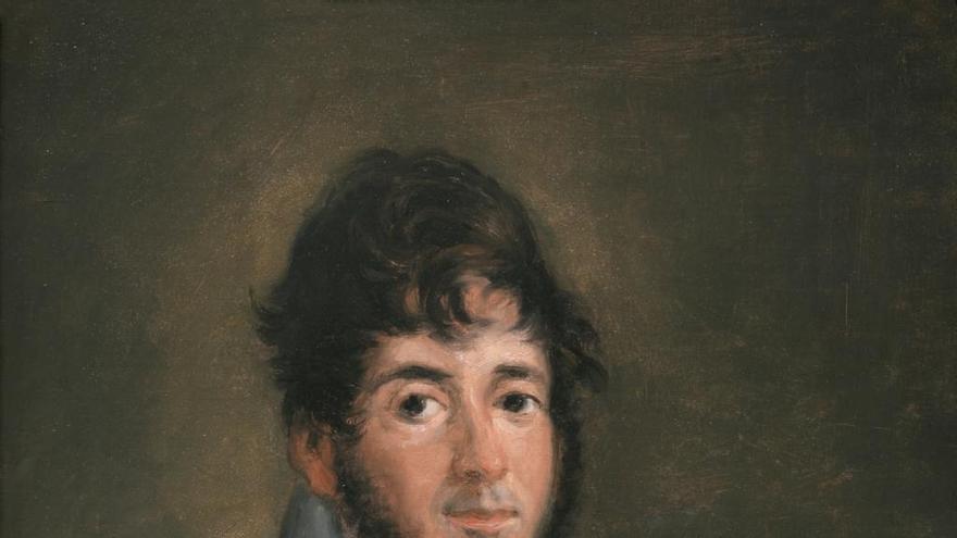 &#039;El actor Isidoro Máiquez&#039; (1807), de Francisco de Goya. Óleo sobre lienzo (72 por 59 centímetros).