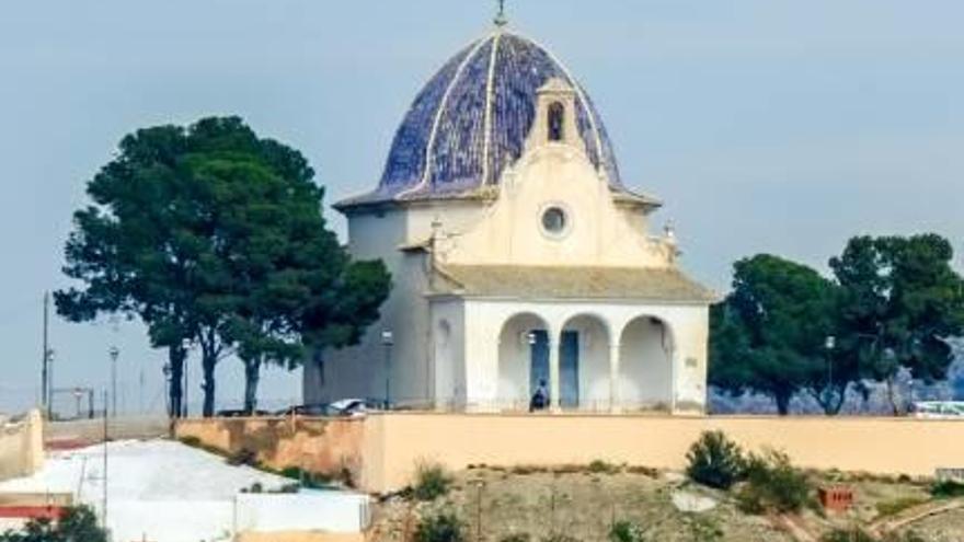 Imagen de la ermita de Santa Bárbara de Monóvar.