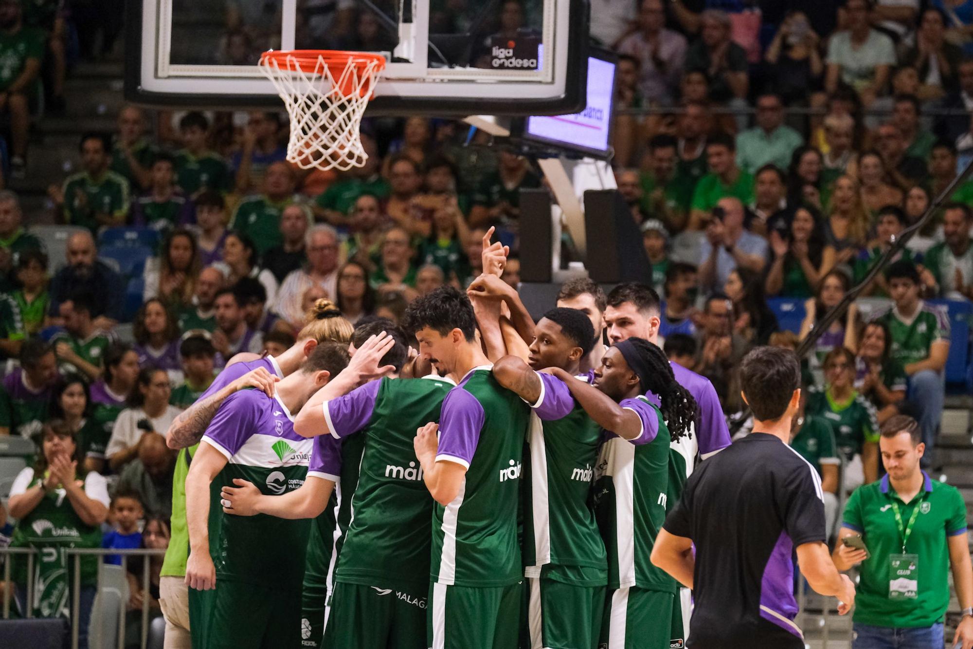 El Unicaja - Real Madrid de la Liga Endesa, en imágenes