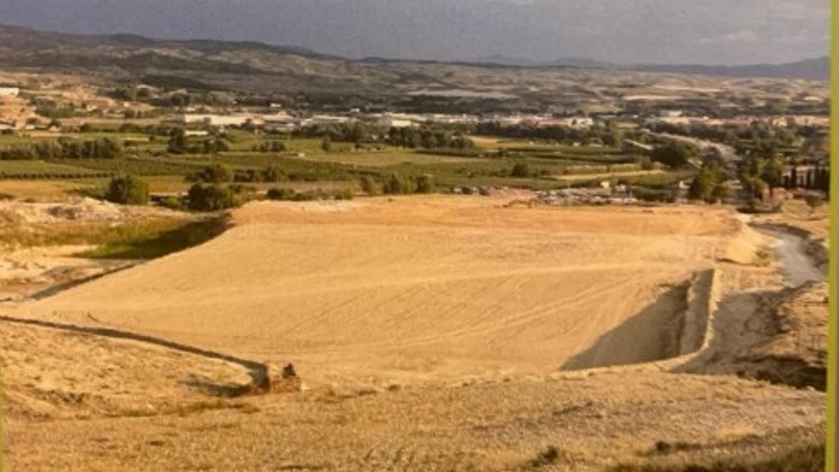 Los terrenos donde se instalará la planta de gestión y valorización de residuos de la construcción.