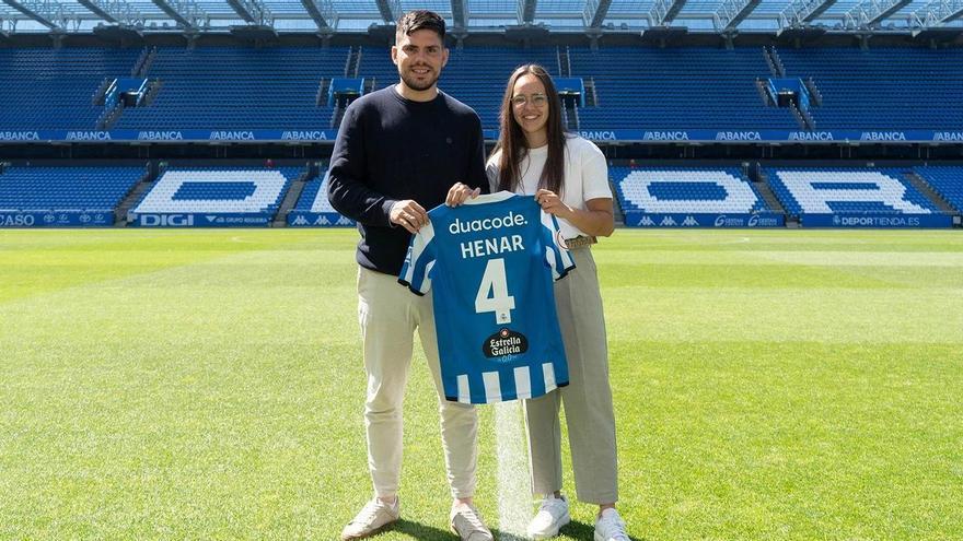 Henar, el corazón del Dépor Abanca, hasta 2027