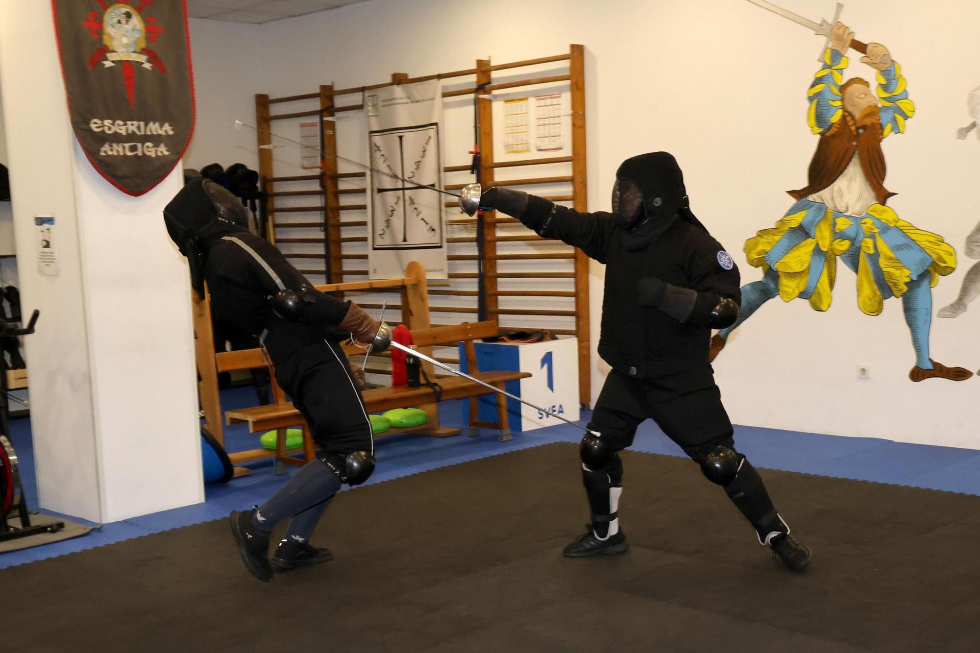 Luchadores de la SVEA escenifican un asalto